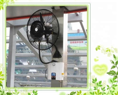 26'' 30'' Electric Outdoor Industrial Wall Mist Fan With Water Spray