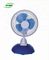 Various Colors Small Clip On Oscillating Fan 6 Inch With 2 Speed Setting